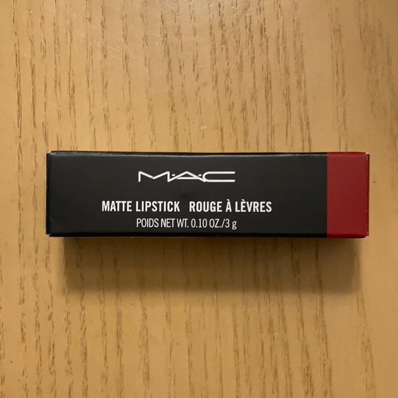 5/$50 MAC Matte Lipstick Russian Red - Picture 3 of 6